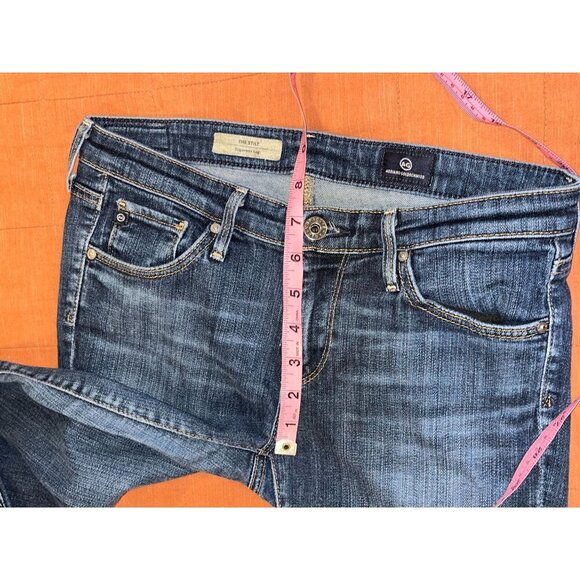 AG Adriano Goldschmied The Stilt Cigarette Leg Jeans Women's Size 27 - Picture 9 of 11